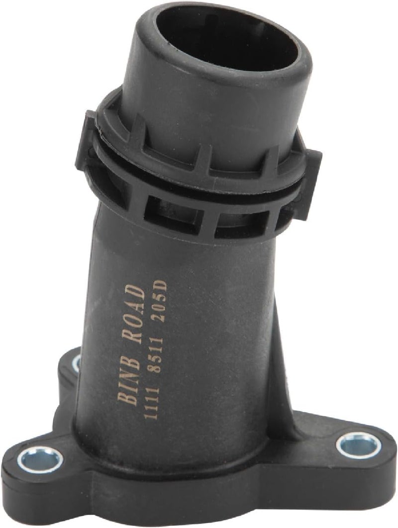 BINB ROAD 11118511205 Black Engine Block Water Pipe Connector Compatible with BMW 1 2 3 4 5 6 7 X1 X2 X3 X4 X5 | Compatible with MINI F55 F56 2013-2019 - Image 1